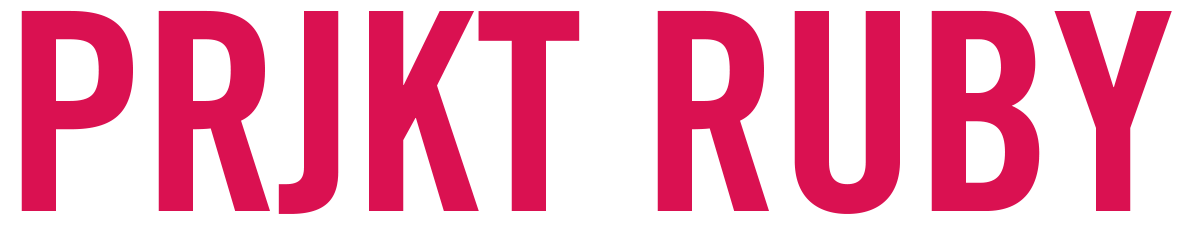 Prjkt Ruby brand logo